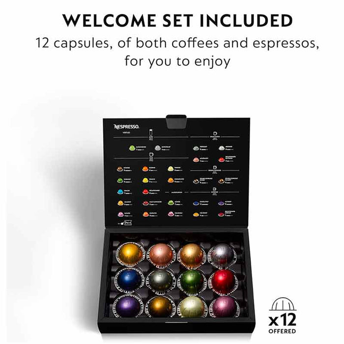 Delonghi Nespresso Vertuo Plus in Matte Black