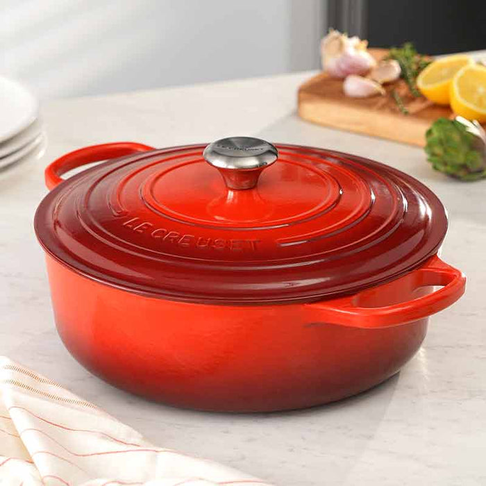 Le Creuset 6.75 Quart Signature Round Wide Oven