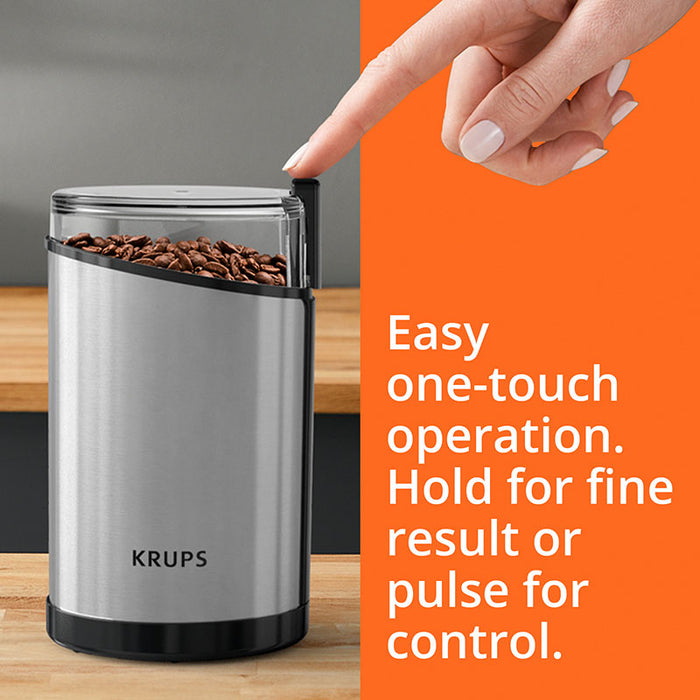 Krups Stainless Steel Fast Touch Coffee Grinder