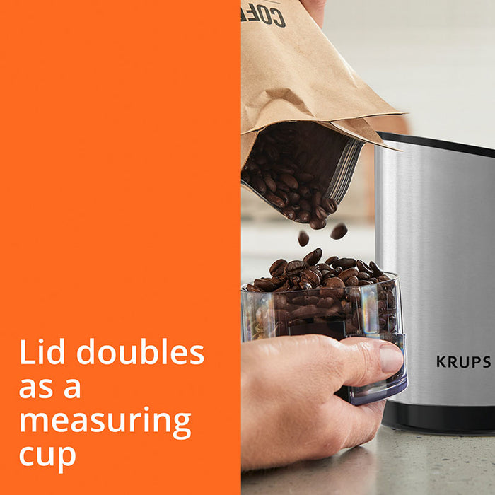 Krups Stainless Steel Fast Touch Coffee Grinder