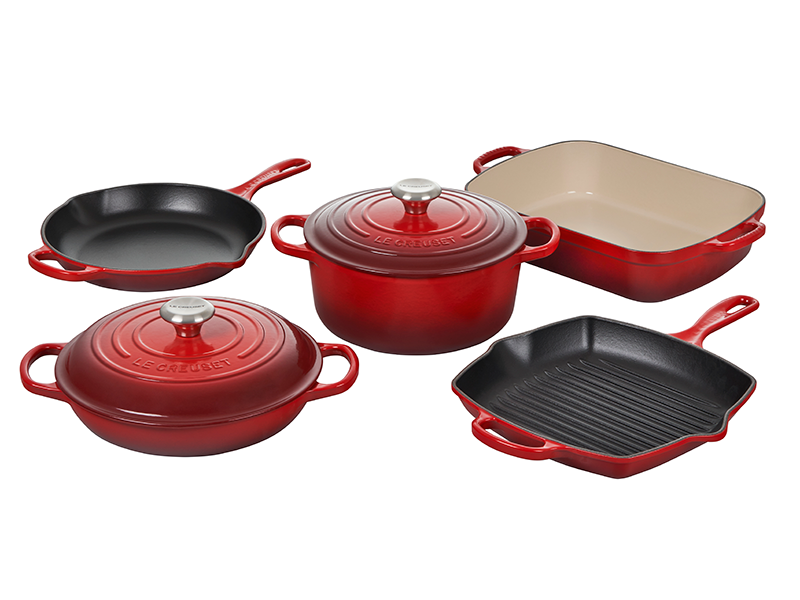 Le Creuset Signature 7 Piece Cookware Set