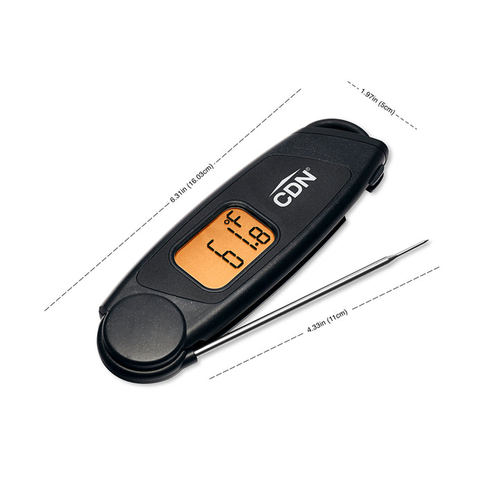 CDN Waterproof Folding Thermocouple Thermometer