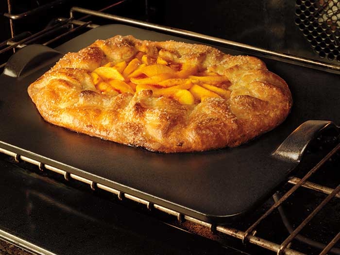 Emile Henry Flame-Top Rectangular Baking Stone Charcoal