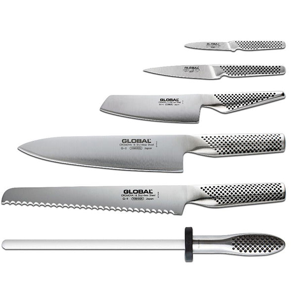 Global 7 Piece Takashi Knife Block Set