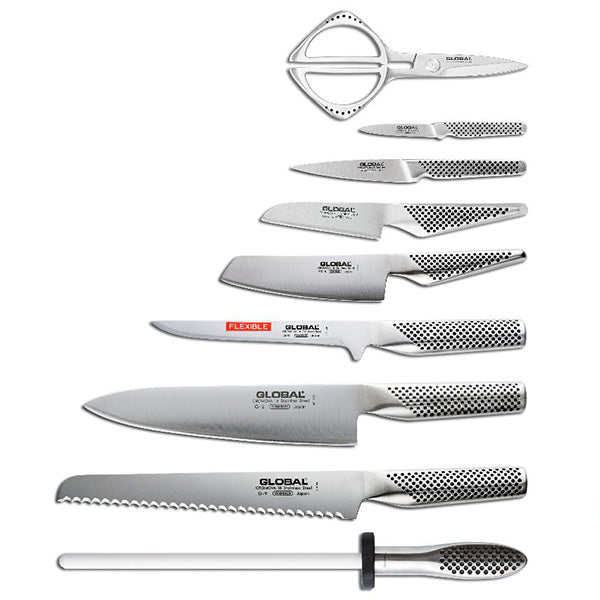 Global 10 Piece Takashi Knife Block Set