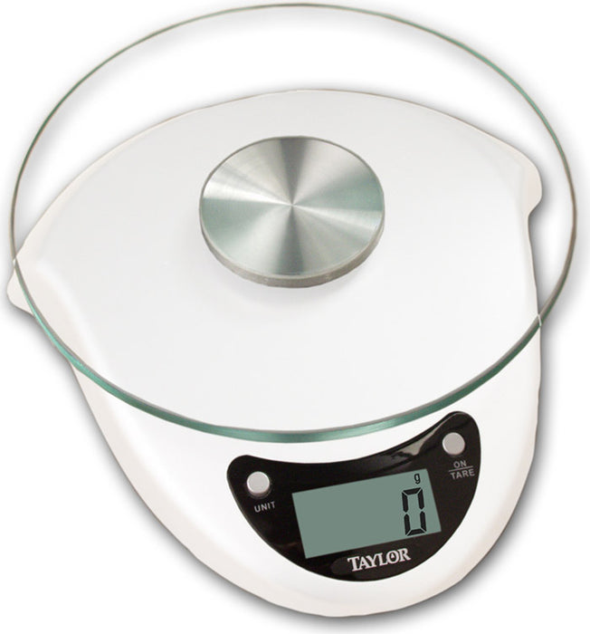 Taylor Glass Top 6.6 LB Digital Food Scale