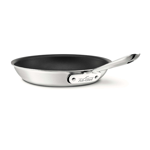 All-Clad D5 Stainless Brushed 5-Ply Bonded Nonstick Fry Pan